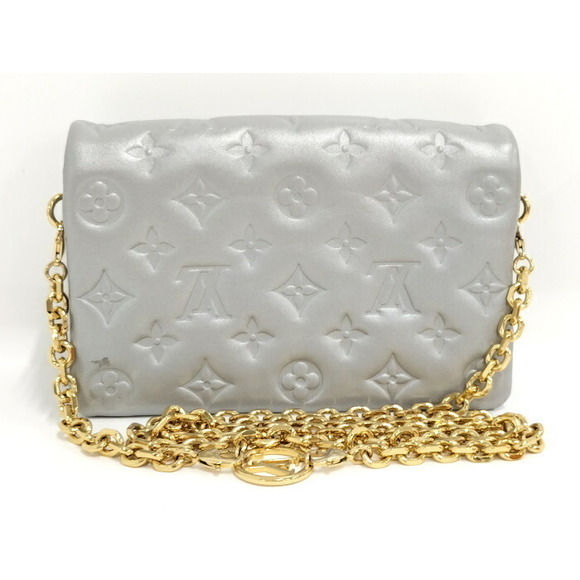 Louis Vuitton Pochette Coussin Monogram Pattern Leather Shoulder Bag - Picture 2 of 9